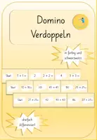 Vorschau - Spiele - Domino Verdoppeln dreifach differenziert (ab 1.Klasse) - Deckblatt