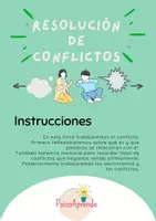 Vista previa - Hojas de trabajo - RESOLUCION DE CONFLICTOS - Portada