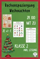 Vorschau - Spiele - Rechenspaziergang Weihnachten ZR 100 mit ZÜ - Deckblatt