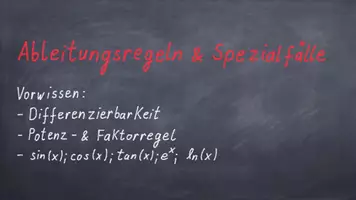 Vorschau - Präsentationen/Tafelbilder - Präsentation: Ableitungsregeln und Spezialfälle - Seite 2