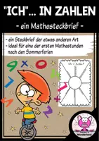 Vorschau - Arbeitsblätter - "ICH"... in Zahlen - ein Mathesteckbrief - Deckblatt