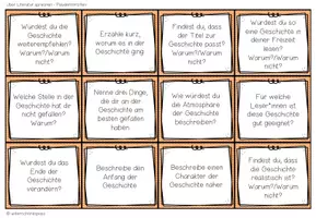 Vorschau - Fördermaterial/Inklusion - Literatur und Bücher – Gesprächskarten und Sprechanlässe | Plauderkärtchen - Seite 2