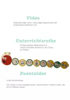 Vorschau - Arbeitsblätter - Gesundes Essen - AB -Gebärdensprache - Raupe nimmersatt - Seite 2