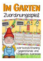 Vista previa - Unidades / Secuencias / Situaciones de Aprendizaje - LESERÄTSEL Wortschatz Garten / Frühling Deutsch - Portada