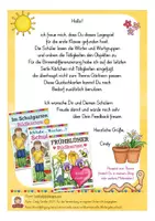 Vista previa - Unidades / Secuencias / Situaciones de Aprendizaje - LESERÄTSEL Wortschatz Garten / Frühling Deutsch - página 1