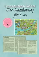 Vorschau - Arbeitsblätter - Lesespurgeschichte - Eine Stadtführung für Lisa - Deckblatt