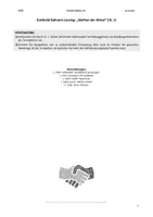 Vorschau - Klassenarbeiten - Lessing: "Nathan der Weise" - Klausur: Szenenanalyse IV, 1 - Tempelherr: ein Vertreter der Aufklärung? - mit Erwartungshorizont - Deckblatt