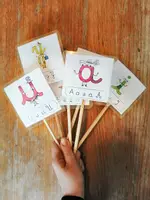 Aperçu - Apprentissages en autonomie - Cartes à découper - Le village des Voyelles - Page de couverture