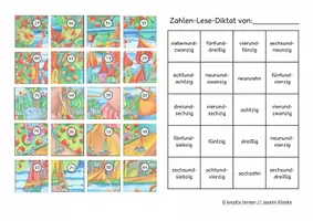 Vorschau - Spiele - Rechenpuzzle im Zahlenraum bis 100 - Seite 3