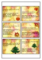 Vorschau - Aufgabenkarten - Lesespiel/ Lesekette - Wunderschöne Weihnachtszeit - Seite 2