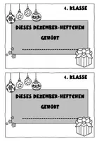 Vorschau - Arbeitsblätter - MEGAPAKET - ALLE Dezemberheftchen Klasse 1 - 4 - Seite 3
