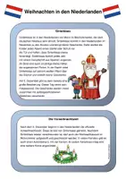 Vorschau - Arbeitsblätter - Weihnachten in aller Welt - Niederlande - Seite 2