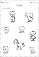 Vorschau - Arbeitsblätter - farm animals - worksheets - Seite 3