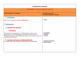 Vorschau - Stundenentwürfe - Stundenbilder Handball - Seite 3