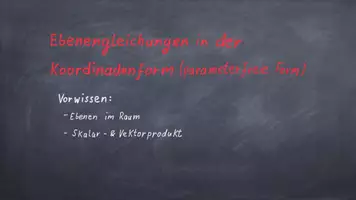 Vorschau - Präsentationen/Tafelbilder - Präsentation: Ebenengleichungen in der Koordinatenform - Seite 2