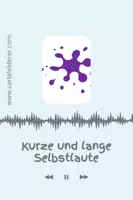 Vorschau - Fördermaterial/Inklusion - Dreh den Kreis - lange und kurze Selbstlaute - Deckblatt