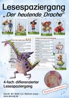 Aperçu - Feuilles d'exercices - Lesespaziergang / Story Walk: Der heulende Drache - Page de couverture