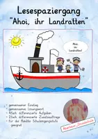 Aperçu - Feuilles d'exercices - Ahoi,ihr Landratten Titelbild - Page de couverture