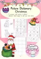 Vorschau - Arbeitsblätter - Englisch - Christmas (Weihnachten) - Sparpaket - Arbeitsblätter, Bildkarten, Miniwörterbuch - Seite 1