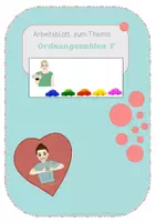 Vorschau - Arbeitsblätter - Materialpaket: Ordnungszahlen in der Gebärdensprache - Deckblatt