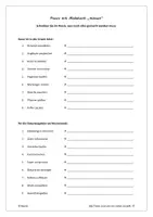 Vorschau - Arbeitsblätter - Passiv mit Modalverb "müssen" (mit Lösung) - Deckblatt