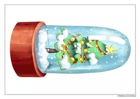 Vista previa - Hojas de trabajo - Lesespurgeschichte / Reading Trail: Das Chaos in der Weihnachtsnacht - página 3