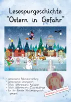 Vista previa - Hojas de trabajo - Lesespurgeschichte / Reading Trail: Ostern in Gefahr - Portada
