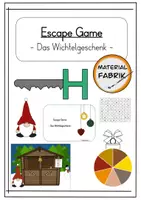 Vorschau - Arbeitsblätter - EscapeGame - Das Wichtelgeschenk - 3-fach differenziert - Seite 1