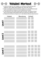 Vorschau - Spiele - Vokabel-Workout - Deckblatt