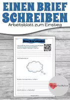Vorschau - Arbeitsblätter - Einen Brief schreiben - Materialpaket - Seite 1