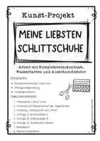 Vorschau - Unterrichtsreihen - Meine liebsten Schlittschuhe - Kunst Grundschule Winter Klasse 3, Klasse 4, Klasse 5 - Seite 3