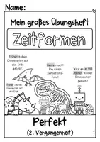 Vorschau - Arbeitsblätter - Zeitformen der Verben I Perfekt (2. Vergangenheit) - Seite 1