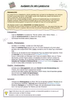 Vorschau - Stundenentwürfe - Aufgaben für dein Lesejournal - Seite 1