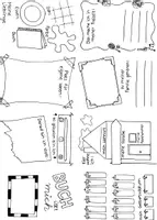 Vorschau - Mal- und Bastelvorlagen - Das bin ich - Faltbuch/ Steckbrief - Deckblatt