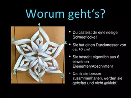 Vorschau - Stundenentwürfe - KUNST Schritt für Schritt: Bastle eine Riesen-Schneeflocke - Seite 2