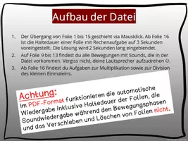 Vorschau - Stundenentwürfe - Bewegtes Kopfrechnen: Agenten - 1x1 Multiplikation & Division - Seite 3