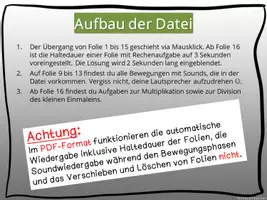 Vorschau - Stundenentwürfe - Bewegtes Kopfrechnen: Workout - 1x1 Multiplikation & Division - Seite 3