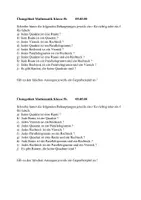 Vorschau - Arbeitsblätter - Fragen zu den Eigenschaften von Vierecken - Deckblatt