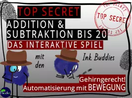 Vorschau - Stundenentwürfe - Bewegtes Kopfrechnen: Agenten - Addition und Subtraktion bis 20 - Seite 2