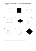 Vorschau - Arbeitsblätter - Aufgabenblatt: Eigenschaften von Parallelogrammen - Seite 1