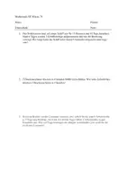 Vorschau - Arbeitsblätter - Textaufgaben zum Dreisatz - Deckblatt