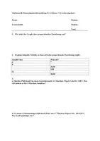 Vorschau - Arbeitsblätter - Aufgaben zu Zuordnungen für den E-Kurs - Deckblatt