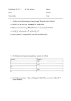 Vorschau - Arbeitsblätter - Aufgaben zu Zuordnungen für den R-Kurs - Deckblatt