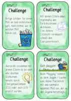Vorschau - Spiele - 50 UMWELT Challenges - Karten für die Schule und zu Hause #timeforclimateaction - Seite 3