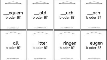 Vorschau - Fördermaterial/Inklusion - Groß- und Kleinschreibung mit Lösungen - Seite 1