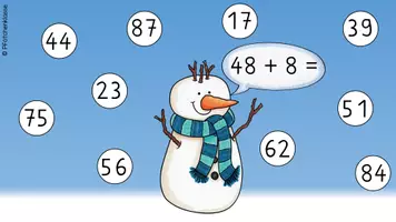 Vorschau - Stundenentwürfe - Interaktive Rechenspur Schneeballschlacht ZR100 - Seite 2