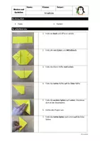 Vorschau - Arbeitsblätter - Knalltüte - Falten - Werken und Gestalten – 2. Klasse - Seite 1