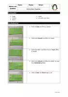 Vorschau - Arbeitsblätter - verrückte Quadrat - Falten - Werken und Gestalten – 2. Klasse - Seite 1