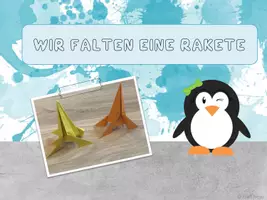 Vorschau - Arbeitsblätter - Rakete - Falten - Werken und Gestalten - 2. Klasse - Seite 3