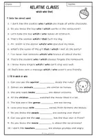 Vorschau - Arbeitsblätter - Relative Clauses / Relative Pronouns Worksheets - Seite 2